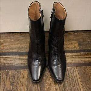 Madewell Ardin Ankle boot black leather sz 7